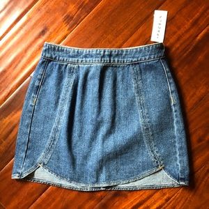 PacSun jean skirt